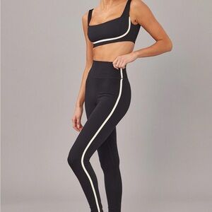 Monday Body Acadia Stripe Leggings size small